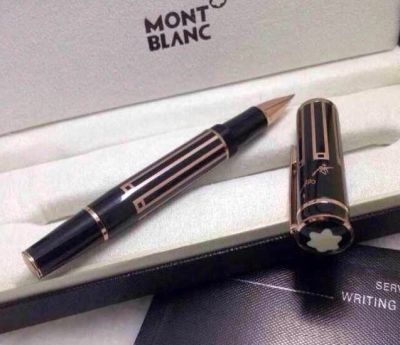 Montblanc Thomas Mann Rose Gold Replica Rollerball Pen